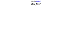 Desktop Screenshot of ideefixe.krap.pl